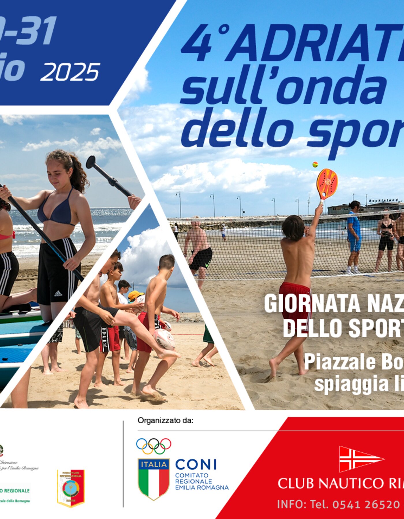Adriatico, sull'onda dello sport