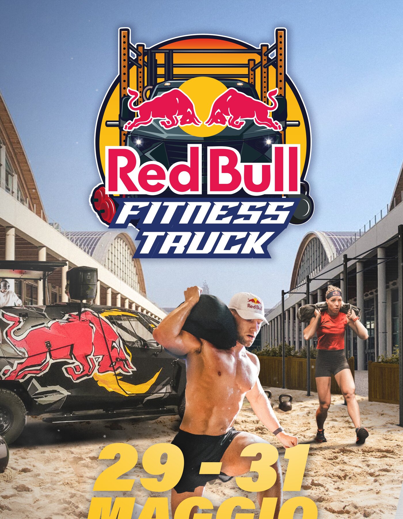 Red Bull Fitness Truck