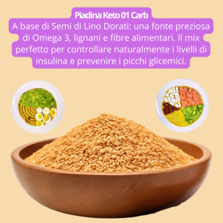 Piadina Keto&Fit 01 Carb