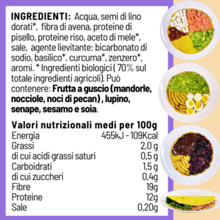 Piadina Keto&Fit 01 Carb