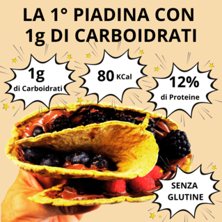 Piadina Keto&Fit 01 Carb
