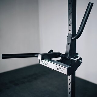 Adjustable dips attachment