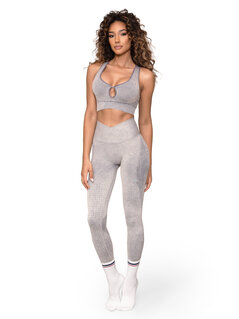 Leggings V incrociata - pancia piatta e scrunch