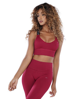 Top sportivo con spallini elastici design